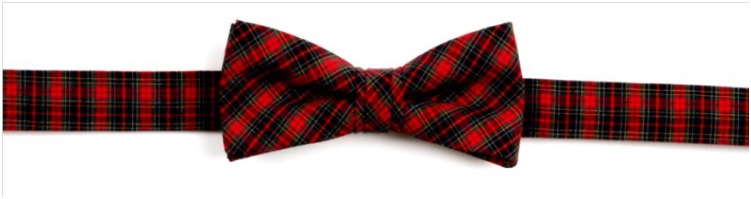 tartan bow